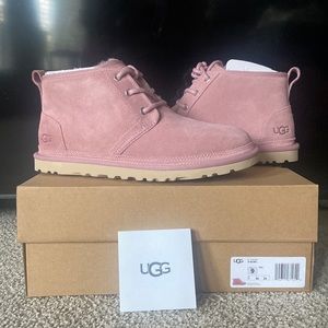 Ugg Neumel boots. Never worn, only opened the box to take the picture!!